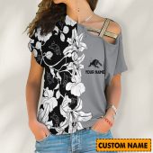 NRL Personalized One Shoulder Shirt Gift For Fan - Limited Edition