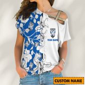 NRL Personalized One Shoulder Shirt Gift For Fan - Limited Edition
