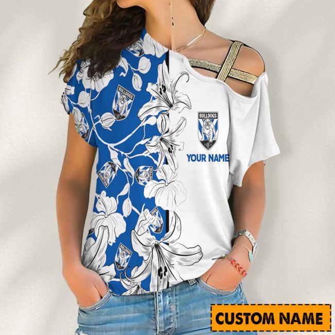NRL Personalized One Shoulder Shirt Gift For Fan - Limited Edition