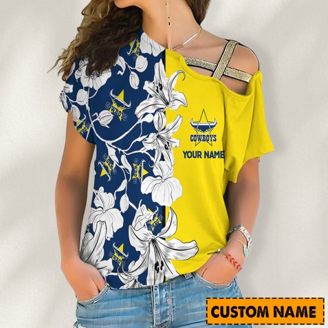 NRL Personalized One Shoulder Shirt Gift For Fan - Limited Edition