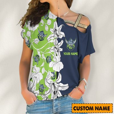 NRL Personalized One Shoulder Shirt Gift For Fan - Limited Edition
