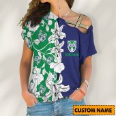 NRL Personalized One Shoulder Shirt Gift For Fan - Limited Edition