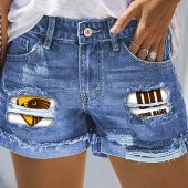 AFL Personalized Denim Shorts For Fan - denimshort05