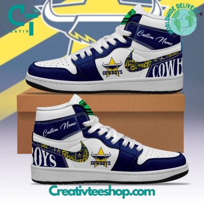 NRL North Queensland Cowboys Air Jordan 1 Sneakers