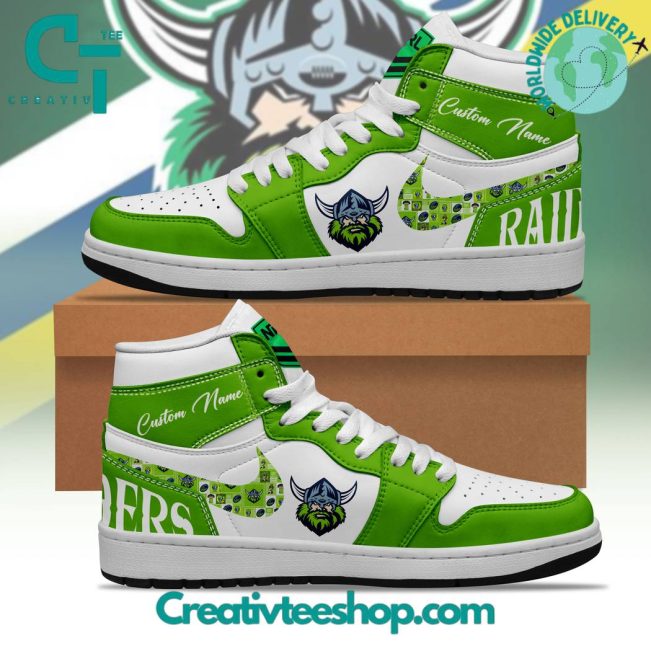 NRL Canberra Raiders Air Jordan 1 Sneakers