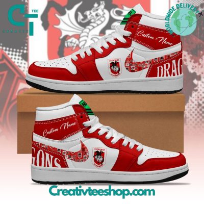 NRL St George Illawarra Dragons Air Jordan 1 Sneakers