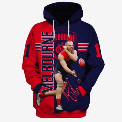 MEW-T17AFLMFC001 Melbourne Football Club Max Gawn #11 Limited Edition 3D All Over Printed Shirts For Men & Women