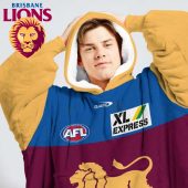 Afl Brisbane Lions Custom Name Number 2022 Home Guernsey Fleece Oodie Front Men.jpg - demo10