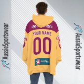 Afl Brisbane Lions Custom Name Number 2023 Clash Guernsey Fleece Oodie 2.jpg - demo10