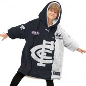 Afl Carlton Blues Custom Name Number 2023 Mix Guernsey Fleece Oodie Kid.jpg - demo10