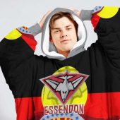 Afl Essendon Bombers Aboriginal Flag Lover Fleece Oodie Men Front.jpg - demo10