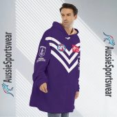 Afl Fremantle Dockers Custom Name Number 2023 Home Guernsey Fleece Oodie 4.jpg - demo10