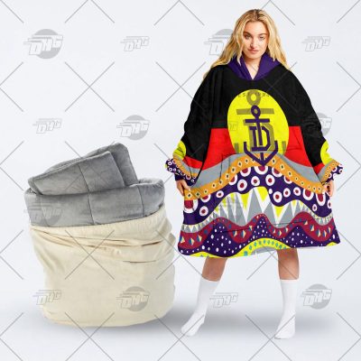 AFL Fremantle Dockers Indigenous Lover Fleece Oodie
