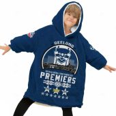 Afl Geelong Cats Premiers 2022 Blue Fleece Oodie Kid Front.jpg - demo10