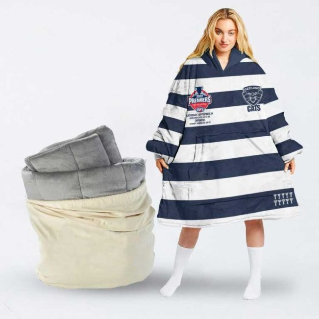 AFL Geelong Cats Premiers 2022 Fleece Oodie