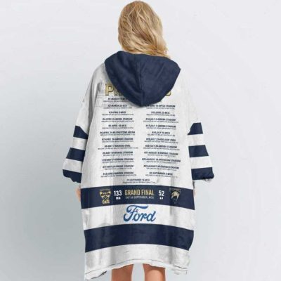 AFL Geelong Cats Premiers 2022 Signatures Fleece Oodie