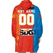 Afl Gold Coast Suns Custom Name Number 2023 Mix Guernsey Fleece Oodie 2.jpg - demo10