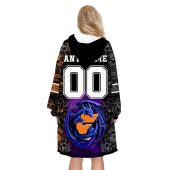 Afl Greater Western Sydney Giants Custom Name Number Black Rose Dragon Fleece Oodie 2.jpg - demo10