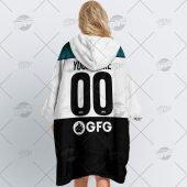 Afl Port Adelaide Custom Name Number The Simpsons Jersey Fleece Oodie 2.jpg - demo10