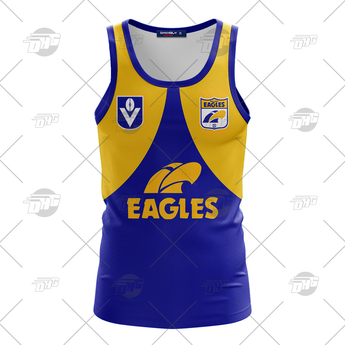 Personalized West Coast Eagles Football Club Vintage Retro AFL Tank Top For Men Women Personalized West Coast Eagles Football Club Vintage Retro AFL Tank Top For Men Women