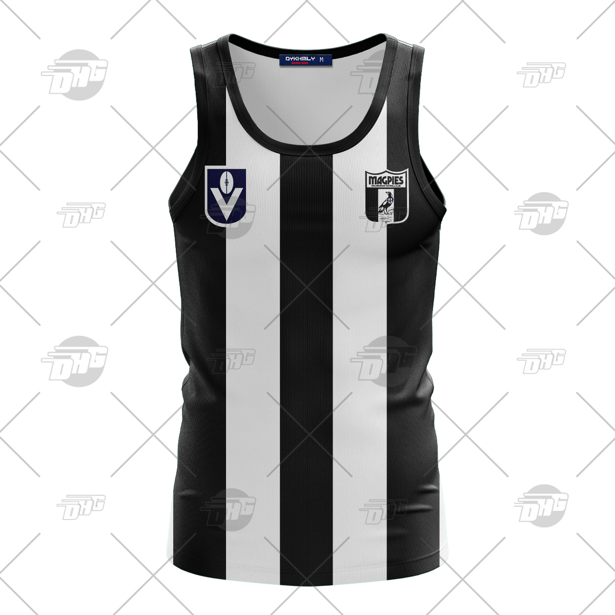 Personalized Collingwood Football Club Vintage Retro AFL Tank Top 90s For Men Women Personalized Collingwood Football Club Vintage Retro AFL Tank Top 90s For Men Women