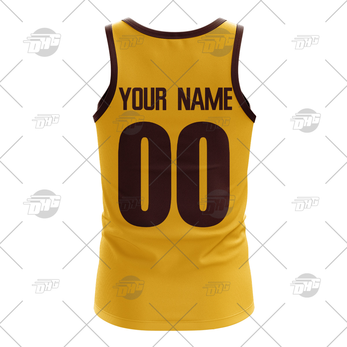 Personalized Hawthorn Football Club Vintage Retro AFL Tank Top 90s For Men Women