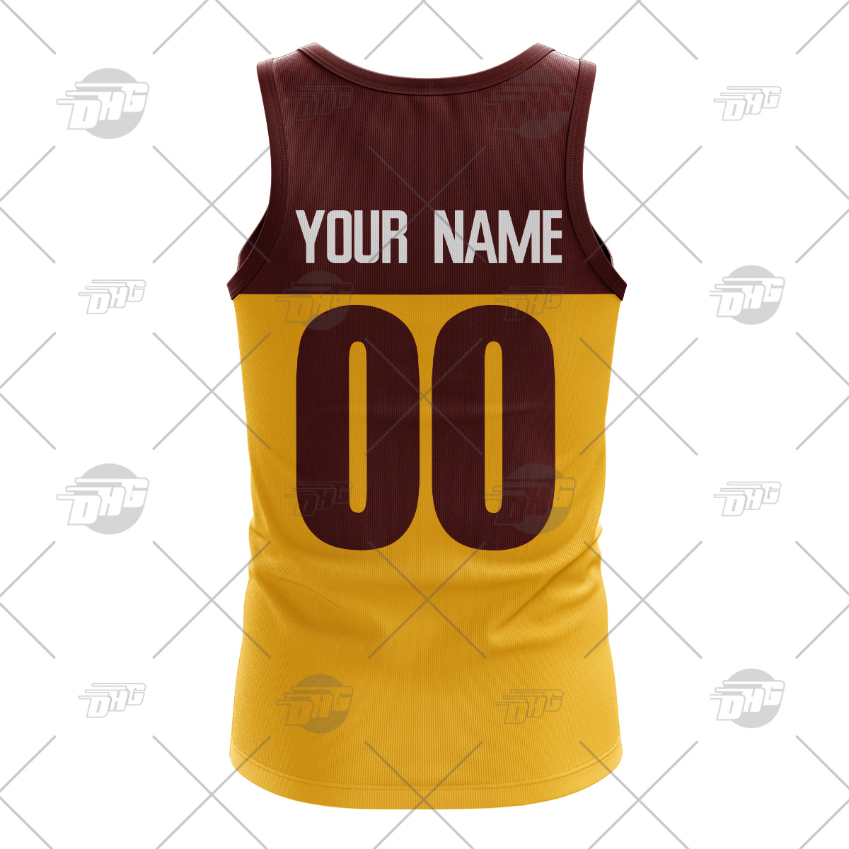 Personalized Brisbane Bears Football Club Vintage Retro AFL 60s Tank Top For Men Women