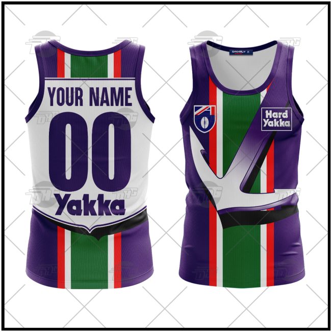 Personalized Fremantle Dockers AFL 1996 Vintage Tank Top For Men Women