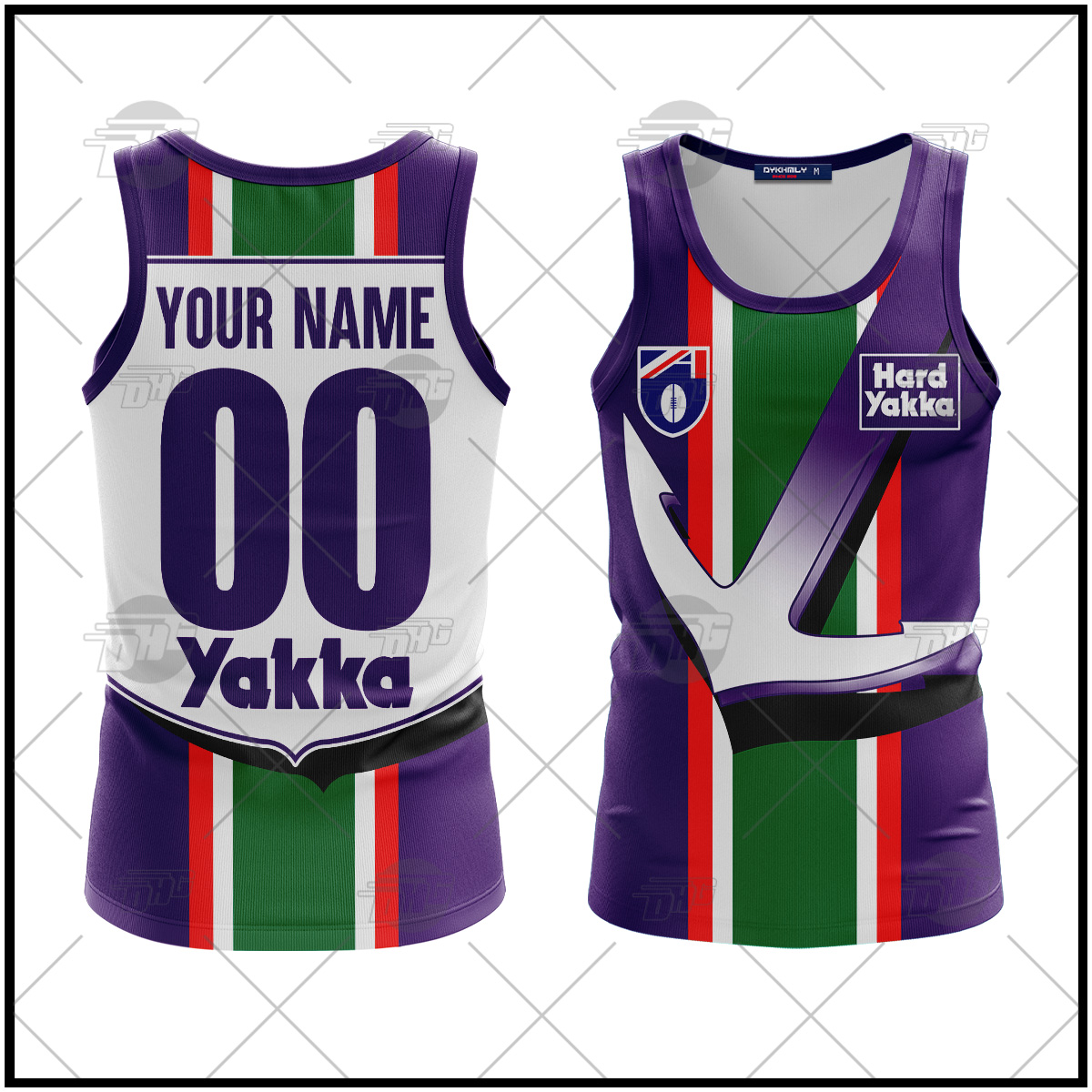 Personalized Fremantle Dockers AFL 1996 Vintage Tank Top For Men Women Personalized Fremantle Dockers AFL 1996 Vintage Tank Top For Men Women