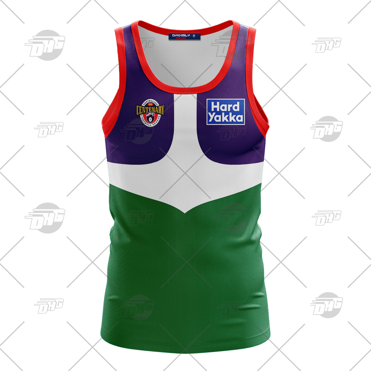 Personalised AFL Fremantle Dockers 1995 Vintage Tank Top Personalised AFL Fremantle Dockers 1995 Vintage Tank Top