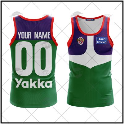 Personalised AFL Fremantle Dockers 1995 Vintage Tank Top