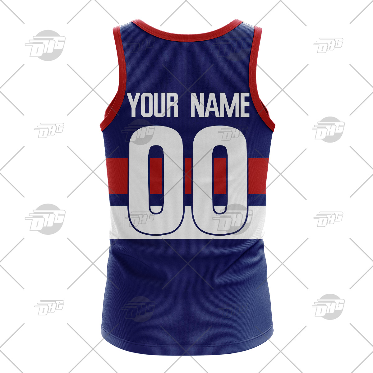Personalized Western Bulldogs Football Club Vintage Retro AFL Tank Top For Men Women Personalized Western Bulldogs Football Club Vintage Retro AFL Tank Top For Men Women