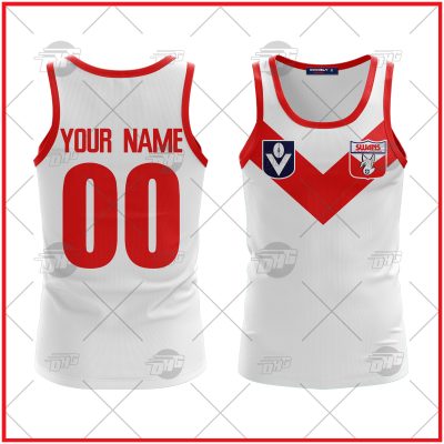 Personalized Sydney Swans Football Club Vintage Retro AFL Tank Top For Men Women