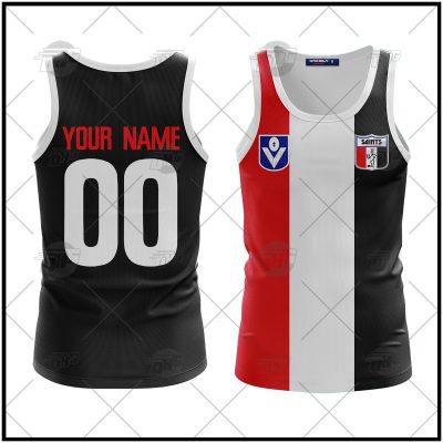 Personalized St Kilda Football Club Vintage Tank Top For Men Women