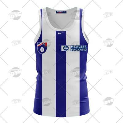 Personalized North Melbourne Football Club Vintage Retro AFL Tank Top90s For Men Women