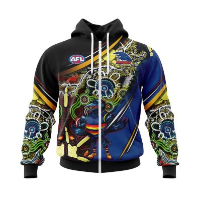 AFL Adelaide Football Club | Specialized Indigenous Concept With Team Mascot V0122