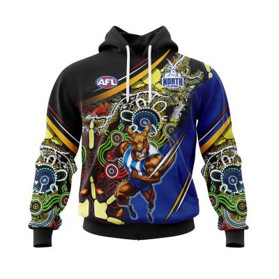 AFL North Melbourne Football Club | Specialized Indigenous Concept With Team Mascot V0122