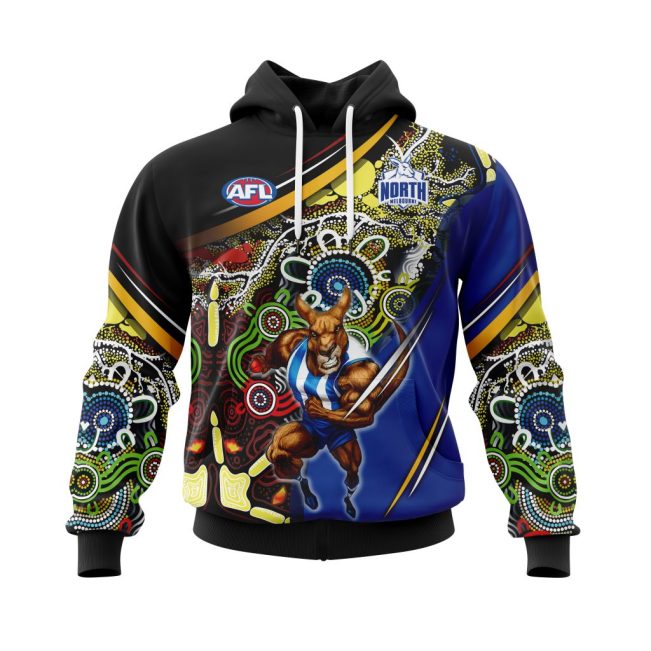 AFL North Melbourne Football Club | Specialized Indigenous Concept With Team Mascot V0122
