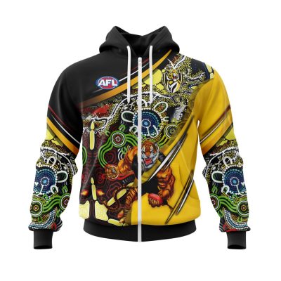 AFL Richmond | Specialized Indigenous Concept With Team Mascot V0122