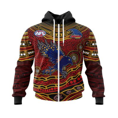 AFL Adelaide Football Club | Specialized Indigenous Concept With Team Mascot V0222