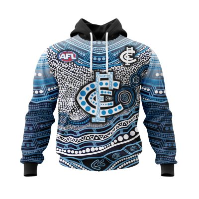 AFL Carlton Football Club | Specialized Indigenous Concept With Team Mascot V0222