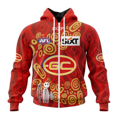 AFL Gold Coast Suns Personalized 2024 Indigenous Kits
