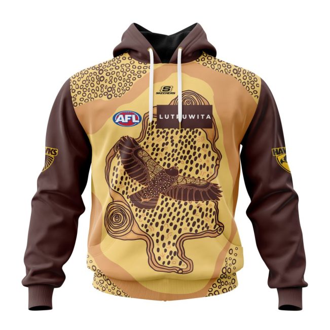 AFL Hawthorn Football Club Personalized 2024 Indigenous Kits