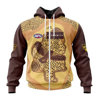 AFL Hawthorn Football Club Personalized 2024 Indigenous Kits