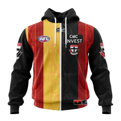 AFL St Kilda Football Club Personalized 2024 Indigenous Home Kits