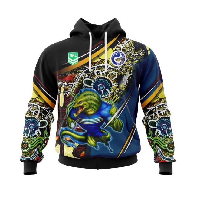 NRL Parramatta Eels | Specialized Indigenous Concept With Team Mascot V0122