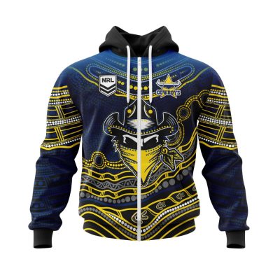 NRL North Queensland Cowboys | Specialized Indigenous Concept With Team Mascot V0222