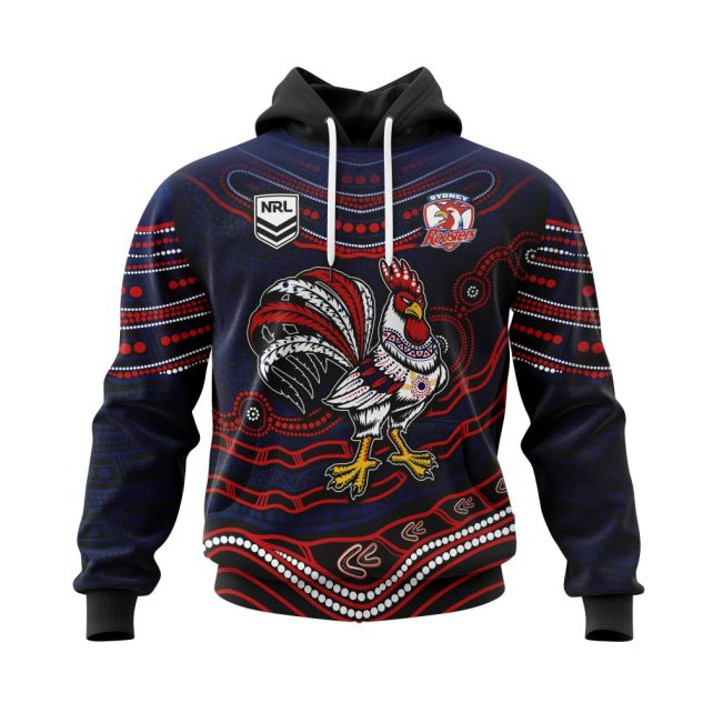 NRL Sydney Roosters | Specialized Indigenous Concept With Team Mascot V0222