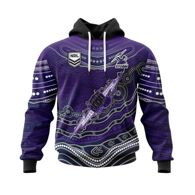 NRL Melbourne Storm | Specialized Indigenous Concept With Team Mascot V0222