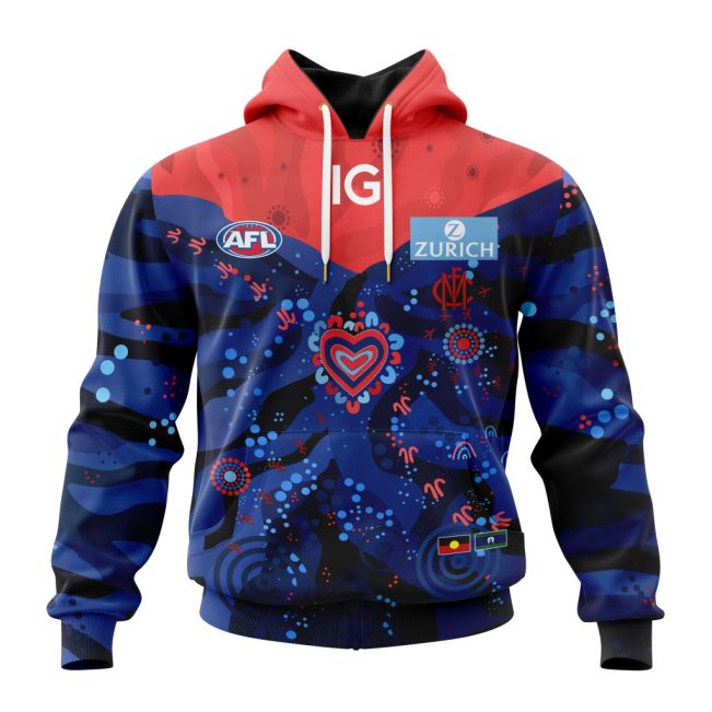 AFL Melbourne Football Club Personalized 2024 Indigenous Kits